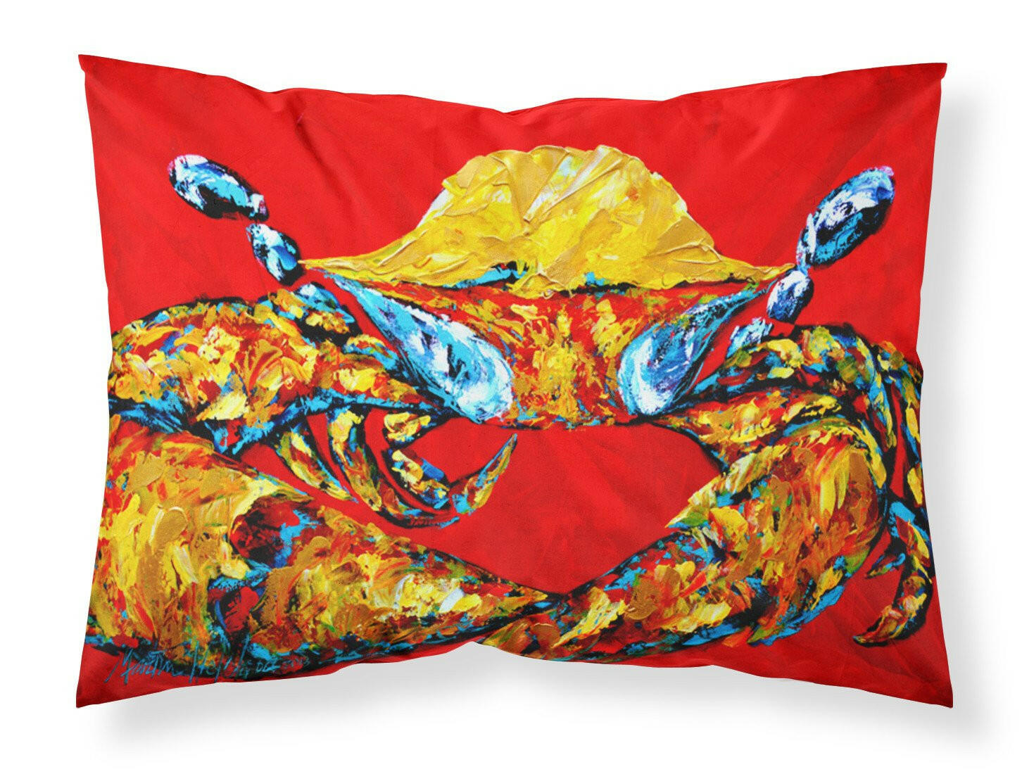 Crab Fat and Sassy Standard Pillowcase Lightweight Super Soft Easy Care Decorative Artwork Pillowcase, Standard