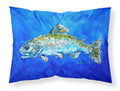 Fish Headed Downstream Standard Pillowcase Lightweight Super Soft Easy Care Decorative Artwork Pillowcase, Standard