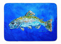 Fish Headed Downstream Memory Foam Kitchen Mat Machine Washable Anti-Fatigue Cushion Comfort Bath or Kitchen Rug