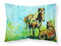 Horse Grazin Standard Pillowcase Lightweight Super Soft Easy Care Decorative Artwork Pillowcase, Standard