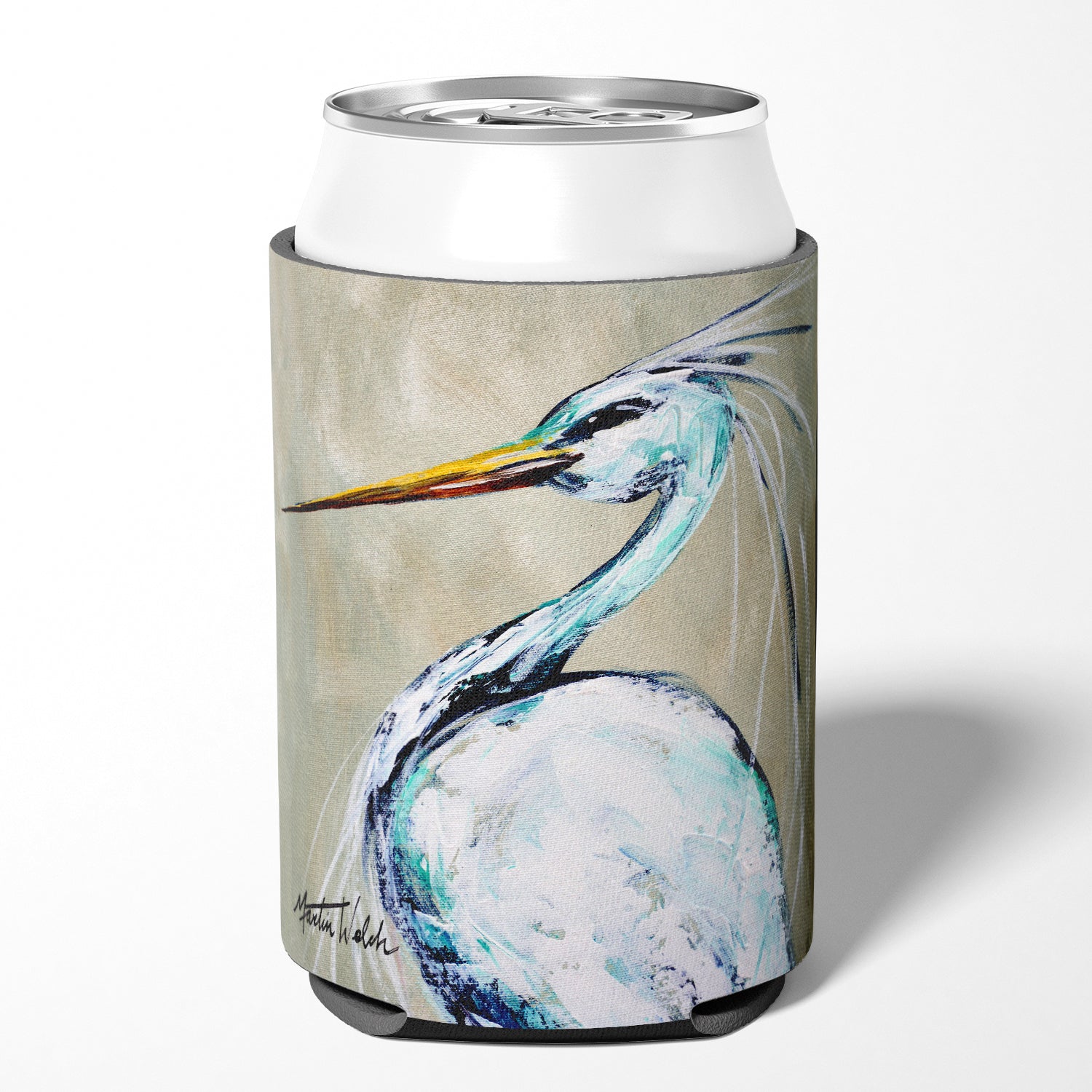 Blue Heron Smitty's Brother Can or Bottle Hugger Cooler Sleeve for Standard 12 oz Cans, Insulated Foam Beer & Soda Can Hugger Reusable