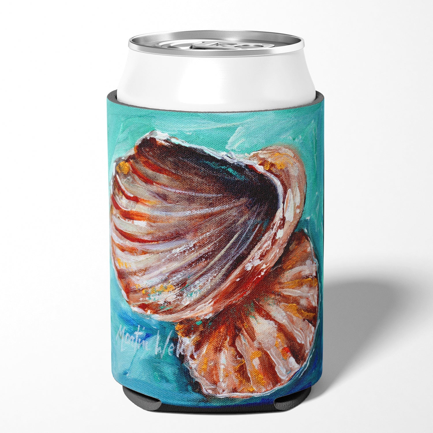 Shells not in a row Can or Bottle Hugger Cooler Sleeve for Standard 12 oz Cans, Insulated Foam Beer & Soda Can Hugger Reusable
