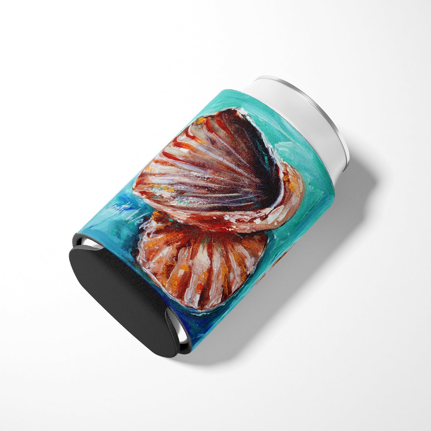 Shells not in a row Can or Bottle Hugger Cooler Sleeve for Standard 12 oz Cans, Insulated Foam Beer & Soda Can Hugger Reusable