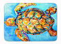 Sand Dance Turtle Memory Foam Kitchen Mat Machine Washable Anti-Fatigue Cushion Comfort Bath or Kitchen Rug