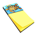 Sand Dance Turtle Watercolor Sticky Note Holder Refillable Dispenser Desk Accessory 3x3 Pad Gift