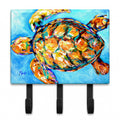 Sand Dance Turtle Leash or Key Holder Wall Hooks, Coat Rack Wall Mount, for Hanging Keys, Towels, Aprons, Leashes