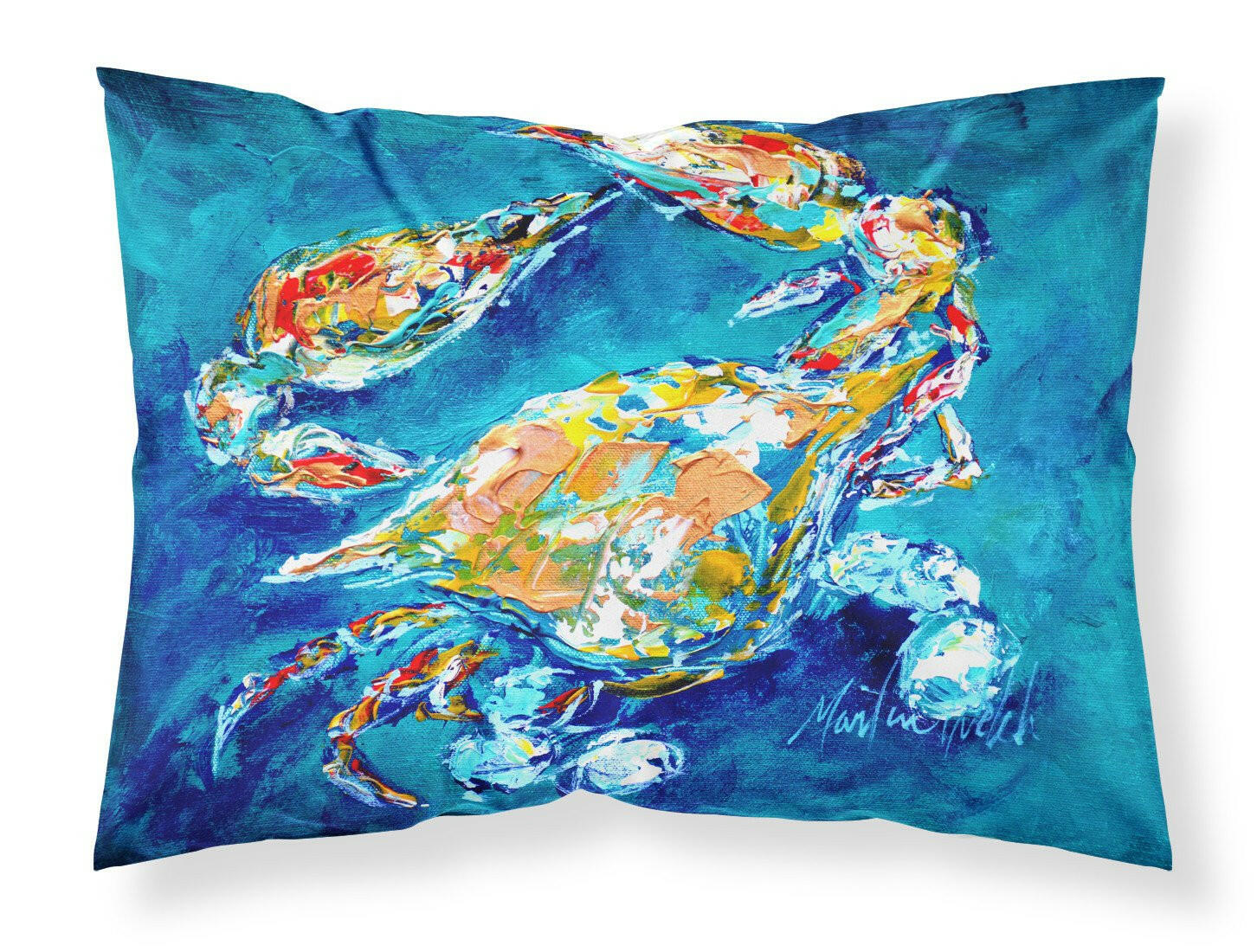By Chance Crab Standard Pillowcase Lightweight Super Soft Easy Care Decorative Artwork Pillowcase, Standard