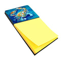 By Chance Crab Watercolor Sticky Note Holder Refillable Dispenser Desk Accessory 3x3 Pad Gift