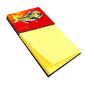 Danny Dolphin Fish Watercolor Sticky Note Holder Refillable Dispenser Desk Accessory 3x3 Pad Gift