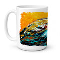 Look at the Birdie Ceramic Coffee Mug 15 oz Decorative Large C Handle Mug Cup for Tea, Cocoa Hot Chocolate
