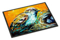 Look at the Birdie Doormat Indoor Outdoor 24H X 36W Front Door Mat Rugs for Entryway, Non Slip Washable Low Pile,