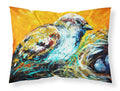 Look at the Birdie Standard Pillowcase Lightweight Super Soft Easy Care Decorative Artwork Pillowcase, Standard