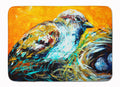 Look at the Birdie Memory Foam Kitchen Mat Machine Washable Anti-Fatigue Cushion Comfort Bath or Kitchen Rug