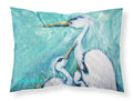 Mother's Love White Crane Standard Pillowcase Lightweight Super Soft Easy Care Decorative Artwork Pillowcase, Standard