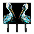 Dressed in Black Pelican Leash or Key Holder Wall Hooks, Coat Rack Wall Mount, for Hanging Keys, Towels, Aprons, Leashes
