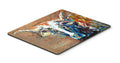 On the Loose Brown Cow Mouse Pad, Heat Resistant Trivet Hot Pad , Non Slip Rubber Desk Mat, Kitchen Counter Protector, Home Office Decor Gift