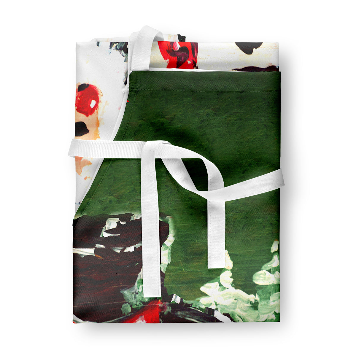 Friends Snowman and Santa Claus Apron Cooking Kitchen Server Baking Crafts Gardening for Adult Women Men, Unisex, Large, Multicolor