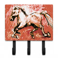 Shadow the Horse in Red Leash or Key Holder Wall Hooks, Coat Rack Wall Mount, for Hanging Keys, Towels, Aprons, Leashes