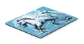 Shadow the Horse in blue Mouse Pad, Heat Resistant Trivet Hot Pad , Non Slip Rubber Desk Mat, Kitchen Counter Protector, Home Office Decor Gift