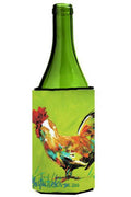 Cockadoo Rooster Wine Bottle Hugger Gift Sleeve for Standard 750 ml Bottles, Insulated Reusable Also Fits Mini Shot & Pint Bottles