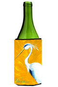 Col Mustard the Egret Wine Bottle Hugger Gift Sleeve for Standard 750 ml Bottles, Insulated Reusable Also Fits Mini Shot & Pint Bottles