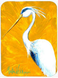 Col Mustard the Egret Mouse Pad, Heat Resistant Trivet Hot Pad , Non Slip Rubber Desk Mat, Kitchen Counter Protector, Home Office Decor Gift