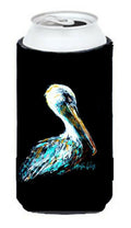 Dressed in Black Pelican Tall Boy Hugger Can Cooler Sleeve Machine Washable Drink Collapsible Insulator Beverage Insulated Holder