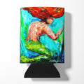 Mermaids Heaven Can or Bottle Hugger Cooler Sleeve for Standard 12 oz Cans, Insulated Foam Beer & Soda Can Hugger Reusable