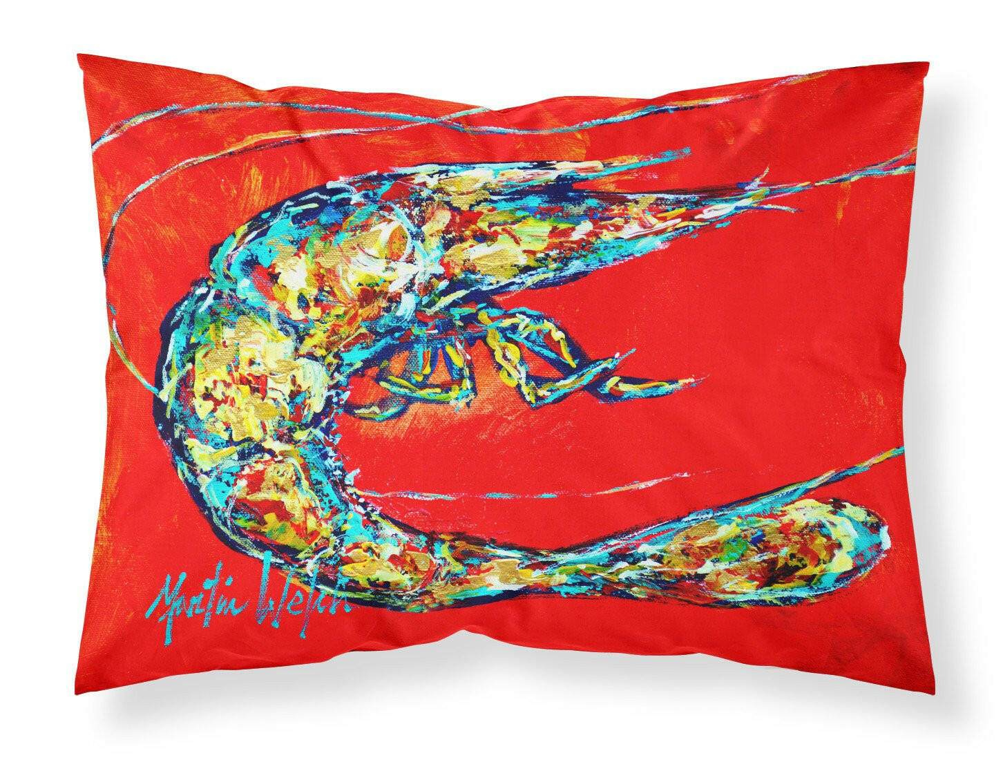 Shrimp Boil Standard Pillowcase Lightweight Super Soft Easy Care Decorative Artwork Pillowcase, Standard
