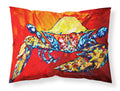 Bring it on Crab in Red Standard Pillowcase Lightweight Super Soft Easy Care Decorative Artwork Pillowcase, Standard