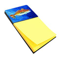Red Fish White Spin Watercolor Sticky Note Holder Refillable Dispenser Desk Accessory 3x3 Pad Gift