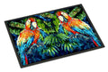 Parrots Yo Yo Mama Doormat Indoor Outdoor 18H X 27W Front Door Mat Rugs for Entryway, Non Slip Washable