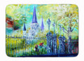 St Louis Cathedrial Across the Square Memory Foam Kitchen Mat Machine Washable Anti-Fatigue Cushion Comfort Bath or Kitchen Rug