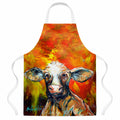 Another Happy Cow Apron Cooking Kitchen Server Baking Crafts Gardening for Adult Women Men, Unisex, Large, Multicolor