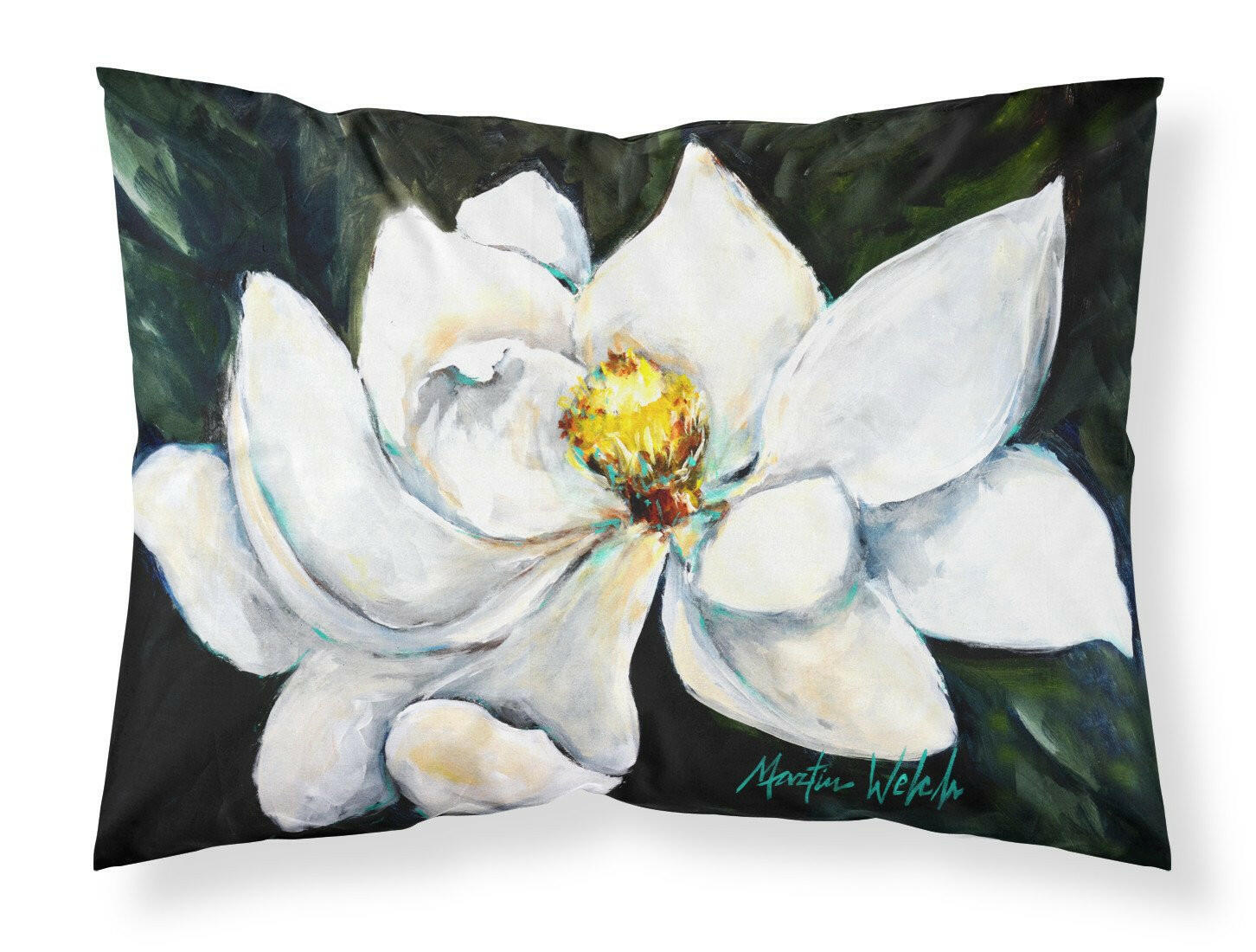 Sweet Magnolia Standard Pillowcase Lightweight Super Soft Easy Care Decorative Artwork Pillowcase, Standard
