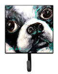Boston Terrier Jake Pretty Please Leash or Key Holder Wall Hooks, Key Hooks Holder, Coat Rack Wall Mount, Coat Hooks, Hooks for Hanging Keys, Towels, Aprons, Leashes
