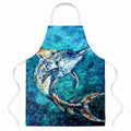 American Marlin Apron Cooking Kitchen Server Baking Crafts Gardening for Adult Women Men, Unisex, Large, Multicolor