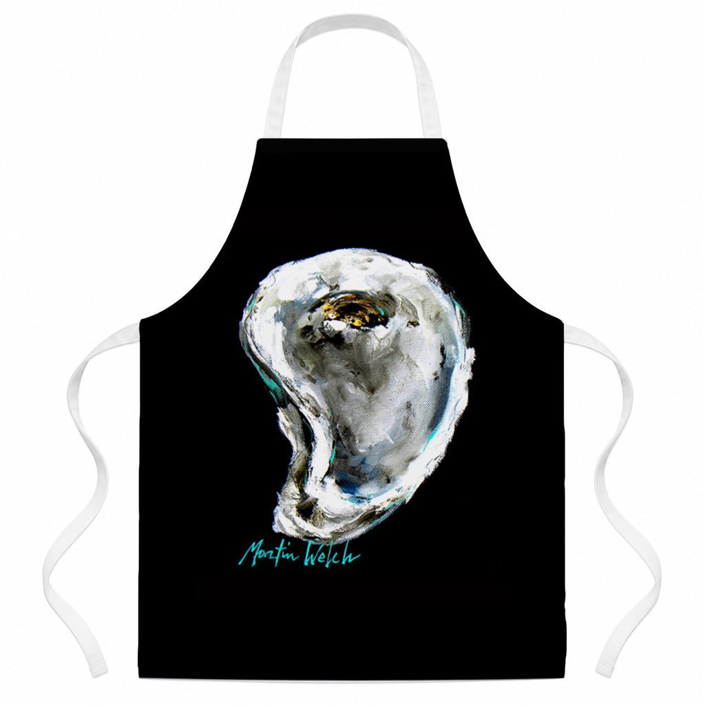 Lucky Oyster Apron Cooking Kitchen Server Baking Crafts Gardening for Adult Women Men, Unisex, Large, Multicolor