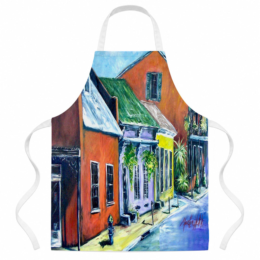 New Orleans Somewhere Close Apron Cooking Kitchen Server Baking Crafts Gardening for Adult Women Men, Unisex, Large, Multicolor