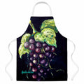 Martins Grapes Apron Cooking Kitchen Server Baking Crafts Gardening for Adult Women Men, Unisex, Large, Multicolor