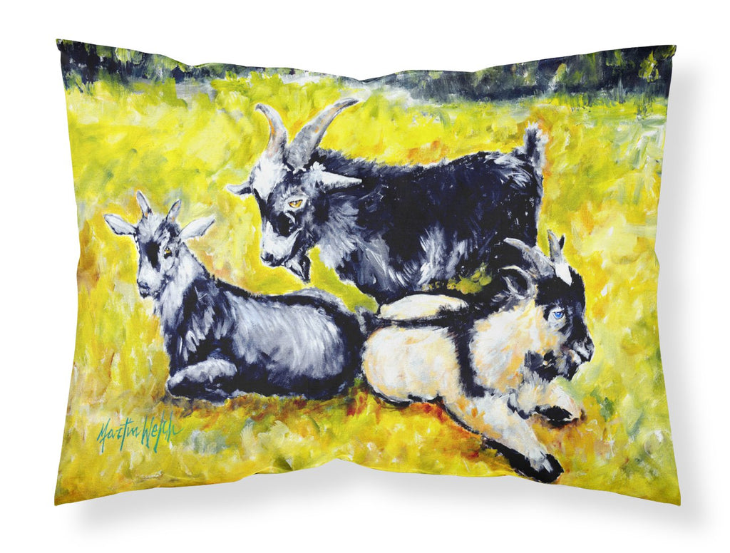 Three Goats Standard Pillowcase Lightweight Super Soft Easy Care Decorative Artwork Pillowcase, Standard