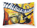 All That Jazz Standard Pillowcase Lightweight Super Soft Easy Care Decorative Artwork Pillowcase, Standard