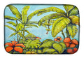 Banana Cabana Dish Drying Mat Absorbent Dish Drying Mat Pad for Kitchen Counter Dish Drainer Mat for Countertop, 14 x 21", Multicolor