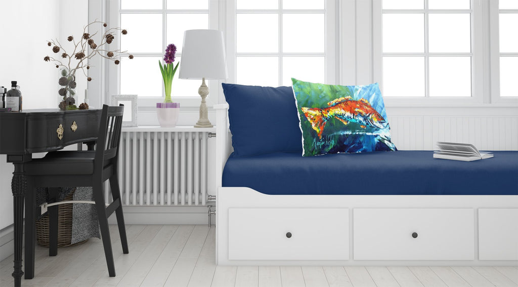 Break Through Red Fish Standard Pillowcase Lightweight Super Soft Easy Care Decorative Artwork Pillowcase, Standard