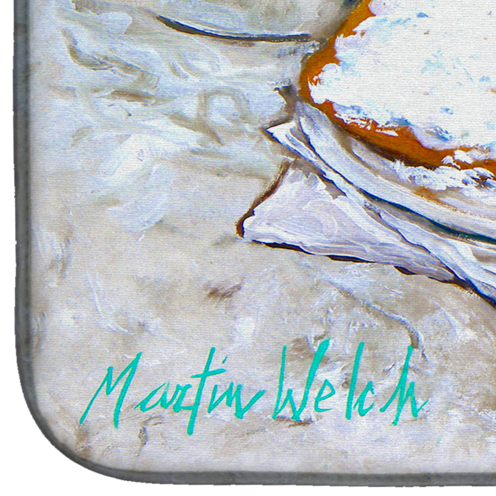 Breakfast Delight Beignets Dish Drying Mat Absorbent Dish Drying Mat Pad for Kitchen Counter Dish Drainer Mat for Countertop, 14 x 21", Multicolor