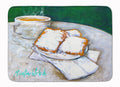 Breakfast Delight Beignets Memory Foam Kitchen Mat Machine Washable Anti-Fatigue Cushion Comfort Bath or Kitchen Rug