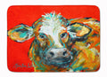 Caught Red Handed Cow Memory Foam Kitchen Mat Machine Washable Anti-Fatigue Cushion Comfort Bath or Kitchen Rug