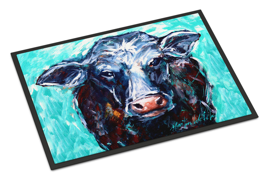 Moo Cow Doormat Indoor Outdoor 18H X 27W Front Door Mat Rugs for Entryway, Non Slip Washable