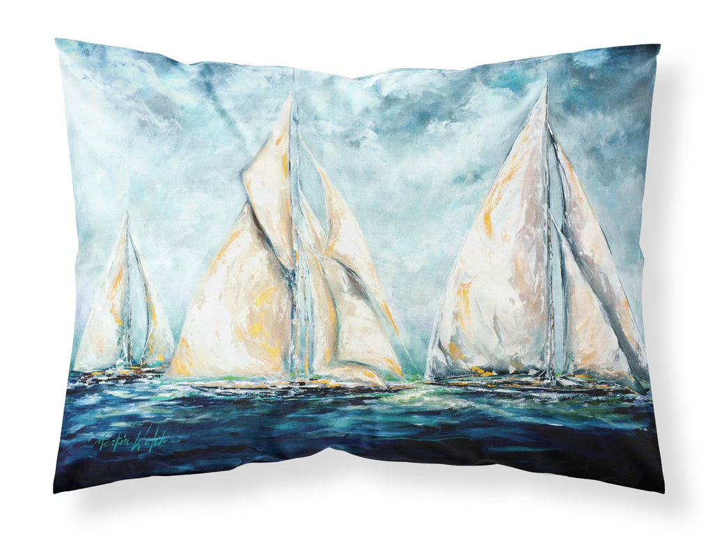 The Last Mile Sail boats Standard Pillowcase Lightweight Super Soft Easy Care Decorative Artwork Pillowcase, Standard