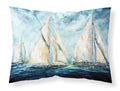 The Last Mile Sail boats Standard Pillowcase Lightweight Super Soft Easy Care Decorative Artwork Pillowcase, Standard